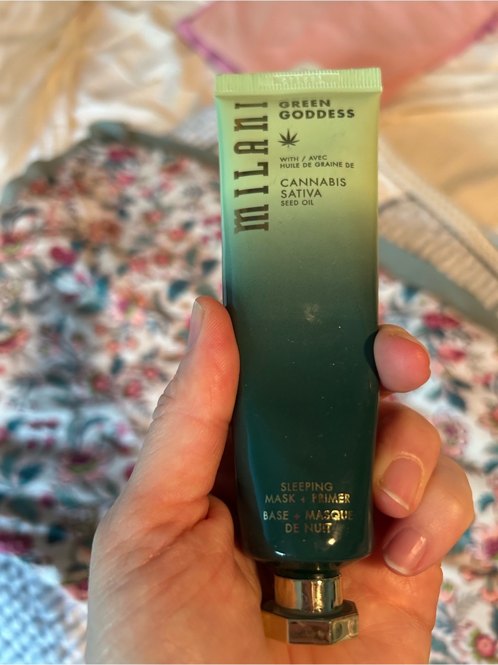 Goddess Green Ombre Sleeping Mask + Primer